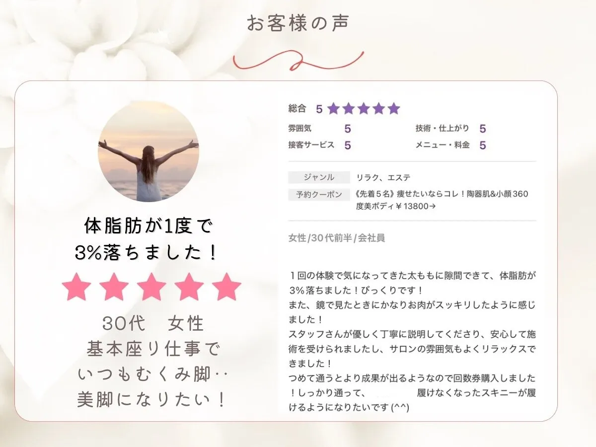 お客様の口コミ1